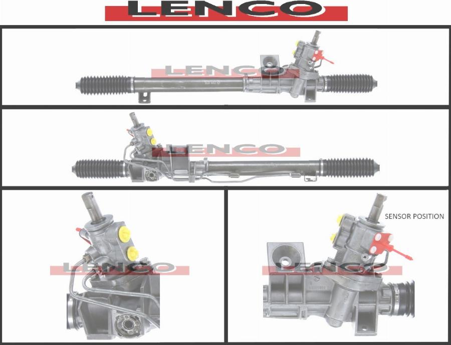Lenco SGA853L - Рульовий механізм, рейка autozip.com.ua