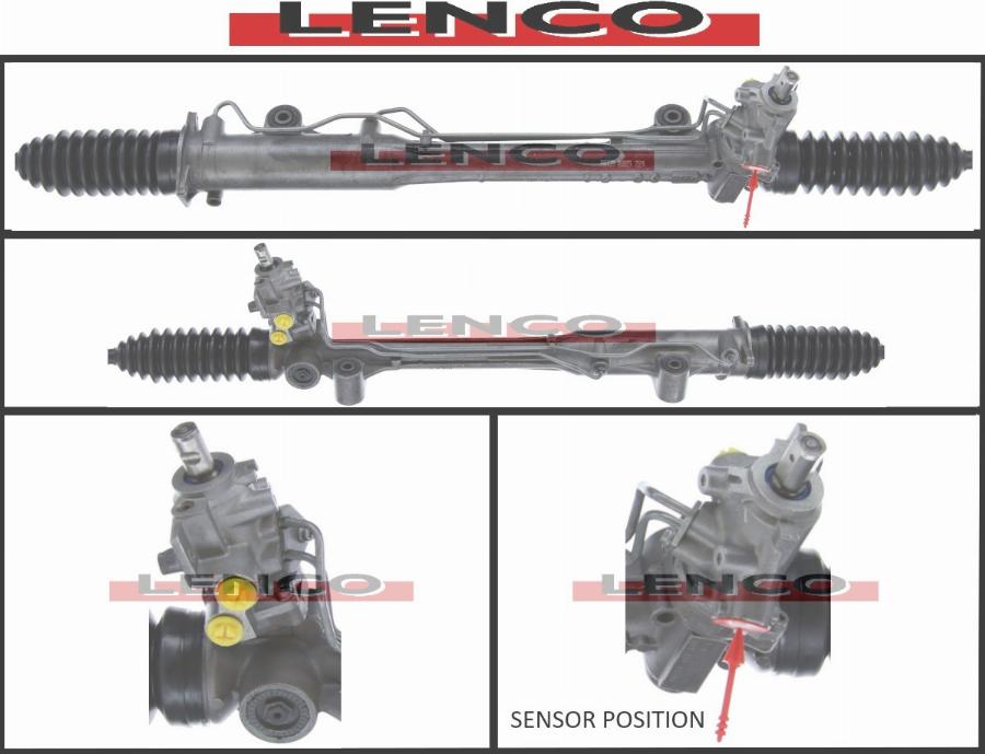 Lenco SGA885L - Рульовий механізм, рейка autozip.com.ua