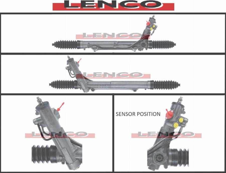 Lenco SGA873L - Рульовий механізм, рейка autozip.com.ua