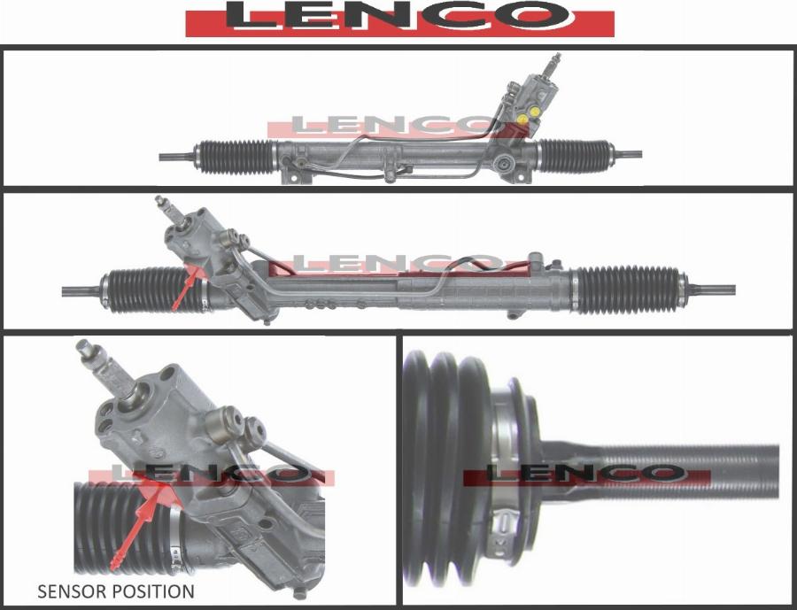 Lenco SGA753L - Рульовий механізм, рейка autozip.com.ua