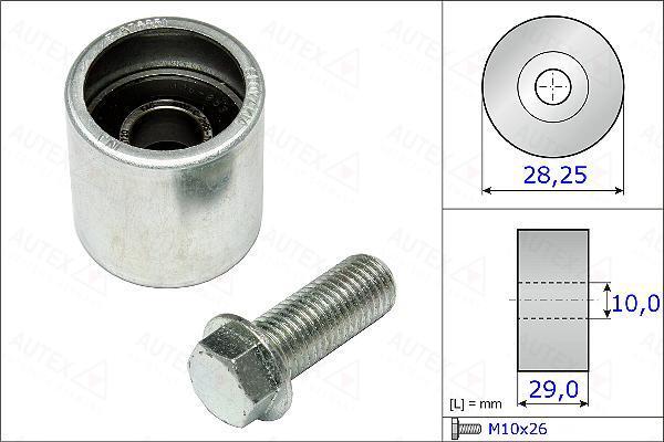 LEX NP-1902 - Паразитний / Провідний ролик, зубчастий ремінь autozip.com.ua