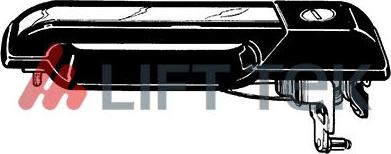 Lift-Tek LT80334B - Ручка двері autozip.com.ua