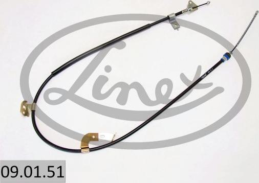 Linex 09.01.51 - Трос, гальмівна система autozip.com.ua