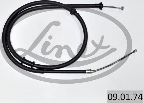 Linex 09.01.74 - Трос, гальмівна система autozip.com.ua