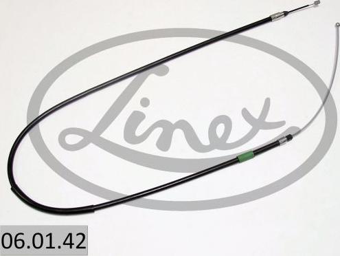 Linex 06.01.42 - Трос, гальмівна система autozip.com.ua