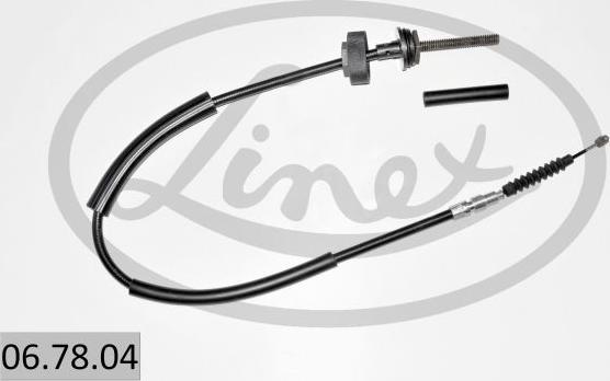 Linex 06.78.04 - Трос, гальмівна система autozip.com.ua