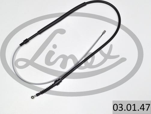 Linex 03.01.47 - Трос, гальмівна система autozip.com.ua