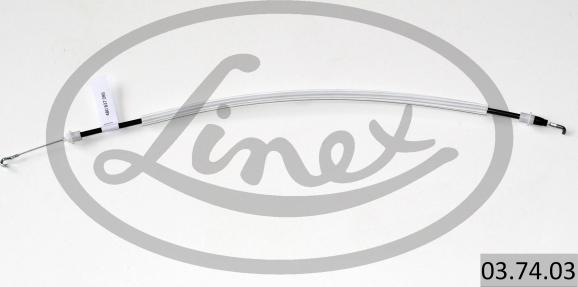 Linex 03.74.03 - Трос, замок дверей autozip.com.ua