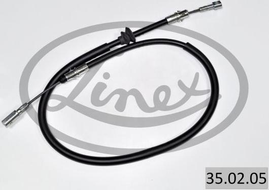 Linex 35.02.05 - Трос, гальмівна система autozip.com.ua