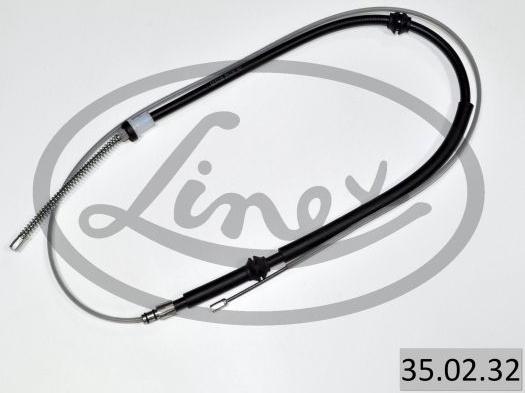 Linex 35.02.32 - Трос, гальмівна система autozip.com.ua