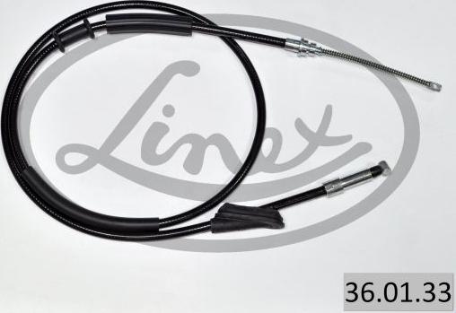 Linex 36.01.33 - Трос, гальмівна система autozip.com.ua