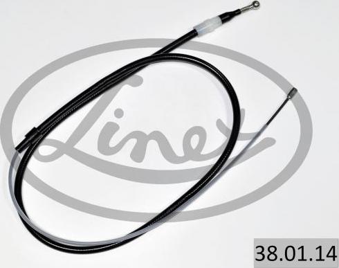Linex 38.01.14 - Трос, гальмівна система autozip.com.ua