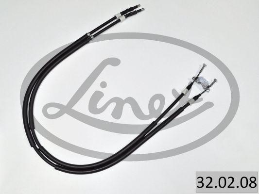 Linex 32.02.08 - Трос, гальмівна система autozip.com.ua