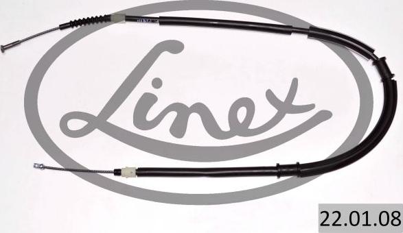 Linex 22.01.08 - Трос, гальмівна система autozip.com.ua