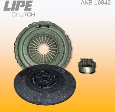 Lipe Clutch AKB-L6942 - Комплект зчеплення autozip.com.ua