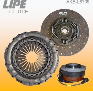 Lipe Clutch AKB-L6705 - Комплект зчеплення autozip.com.ua