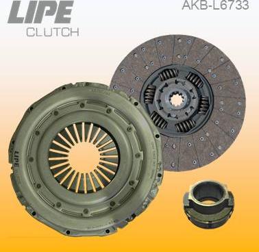 Lipe Clutch AKB-L6733 - Комплект зчеплення autozip.com.ua