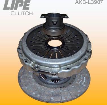 Lipe Clutch AKB-L3907 - Комплект зчеплення autozip.com.ua