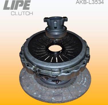 Lipe Clutch AKB-L3534 - Комплект зчеплення autozip.com.ua