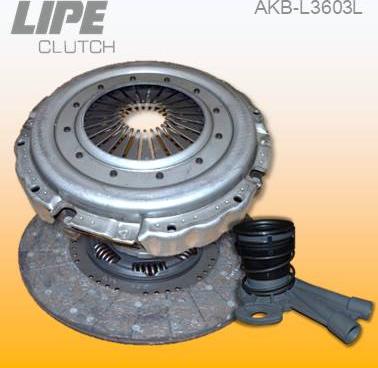 Lipe Clutch AKB-L3603 - Комплект зчеплення autozip.com.ua