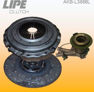 Lipe Clutch AKB-L3866 - Комплект зчеплення autozip.com.ua