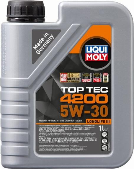 Liqui Moly 8973+8972 - Моторне масло autozip.com.ua