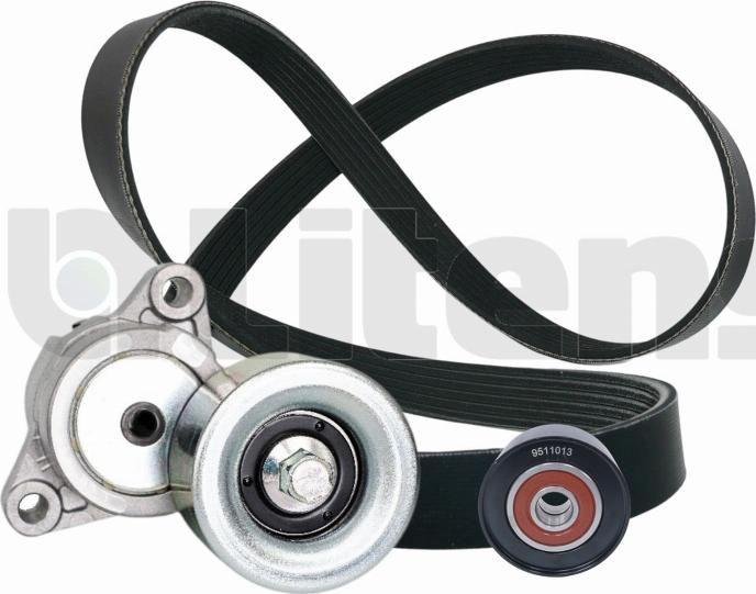 Litens LV999370A - Поликлиновий ремінний комплект autozip.com.ua