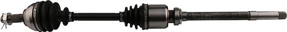 Lizarte DS0231 - Приводний вал autozip.com.ua