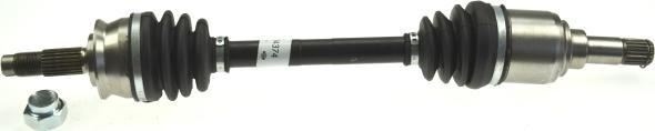 LÖBRO 304374 - Приводний вал autozip.com.ua
