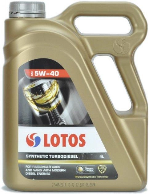LOTOS LOTOSTURBOD5W404L - Моторна олива autozip.com.ua