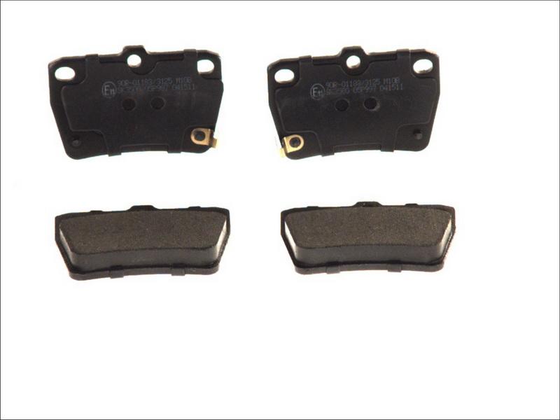 LPR 05P997 - Гальмівні колодки, дискові гальма autozip.com.ua