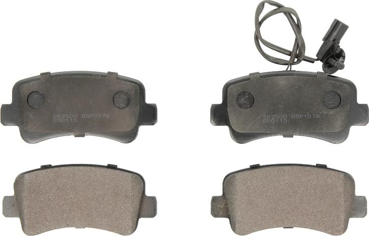 LPR 05P1578 - Гальмівні колодки, дискові гальма autozip.com.ua