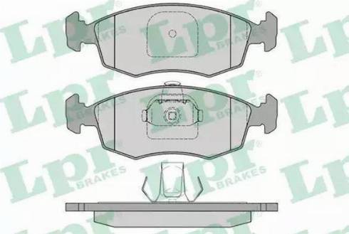 BOSCH 986424554 - Гальмівні колодки, дискові гальма autozip.com.ua