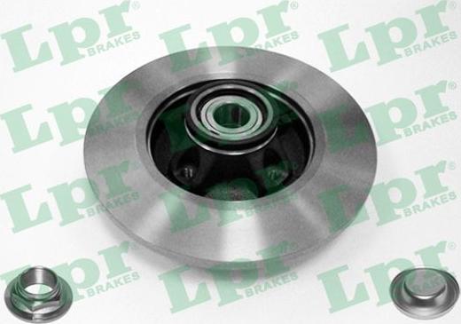 LPR C1015PCA - Гальмівний диск autozip.com.ua