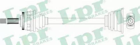 LPR DS49024 - Приводний вал autozip.com.ua