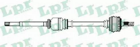 LPR DS52541 - Приводний вал autozip.com.ua