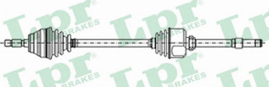 LPR DS52132 - Приводний вал autozip.com.ua