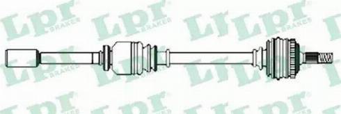 LPR DS52334 - Приводний вал autozip.com.ua