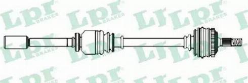 LPR DS52336 - Приводний вал autozip.com.ua
