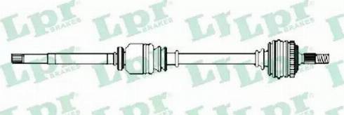 LPR DS52296 - Приводний вал autozip.com.ua