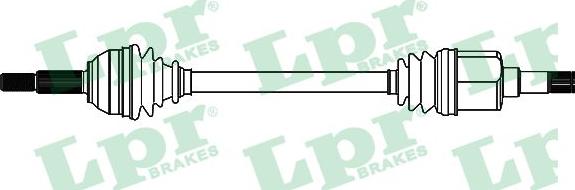 LPR DS52219 - Приводний вал autozip.com.ua