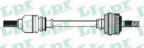 LPR DS52283 - Приводний вал autozip.com.ua