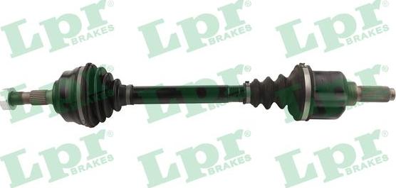 LPR DS60602 - Приводний вал autozip.com.ua