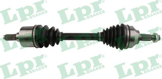 LPR DS60210 - Приводний вал autozip.com.ua