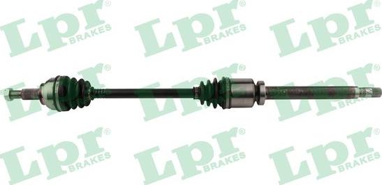 LPR DS60781 - Приводний вал autozip.com.ua