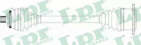 LPR DS14059 - Приводний вал autozip.com.ua
