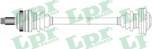 LPR DS15019 - Приводний вал autozip.com.ua