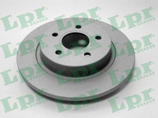 LPR F1010PR - Гальмівний диск autozip.com.ua
