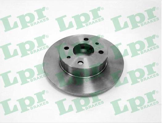 LPR L2061P - Гальмівний диск autozip.com.ua