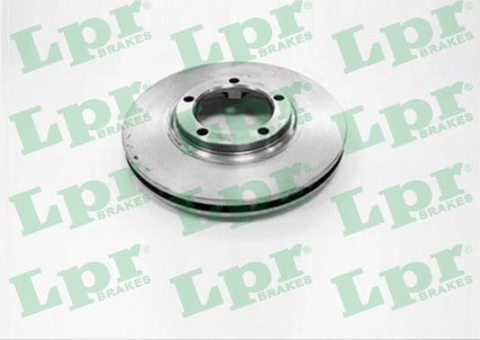 LPR M1603V - Гальмівний диск autozip.com.ua